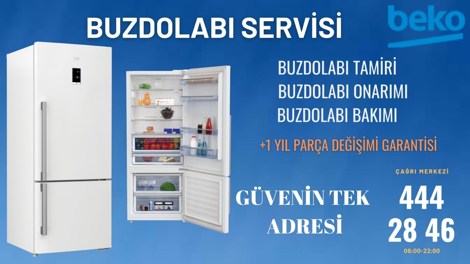 Adana Beko Buzdolabı Servisi